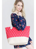 Anchor Print Tote BAG