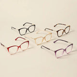 Women's Rhinestone Decor Reading Glasses