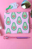 Cosmetic Large Avocado Pouch