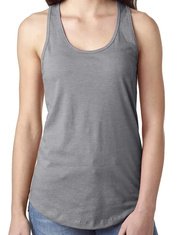 Heather Grey Racerback Tank