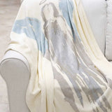 Angel Throw Soft White/Ice/Gray 50x60