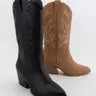 Orville Embroidered Western Cowboy Tall Boots