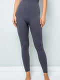 SOILD HIGH WAISTED TUMMY CONTROL LEGGINGS