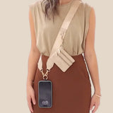 Clip & Go Crossbody Strap W/Zippered Pouch