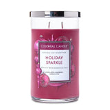 Classic Cylinder Holiday Sparkle, 2 Wick, 19oz