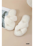 Cozy Plush Fluffy Slippers Set