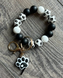 Silicone Beaded Keychain