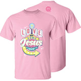 Love Jesus Sign Christian Tee