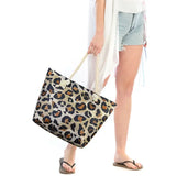 Leopard Beach Bag