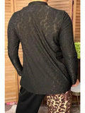 Pattern Black Women's Boutique Top