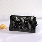 Trendy Women's Pu Handbag with Crocodile Pattern
