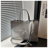 Large Capacity Vintage Crossbody Tote Bag For Women