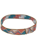 Fedora Hat Aztec Pattern Fabric Belt