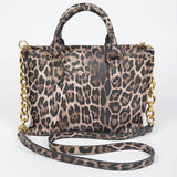 Faux Leo Tote Bag