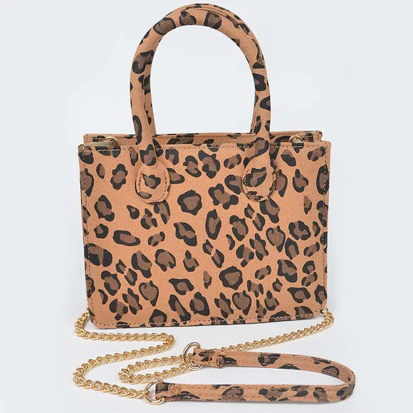 Leo Canvas Medium Tote Bag