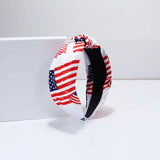 Star-Spangled Striped Cloud Sponge Headband