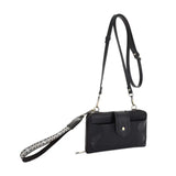 Jolie Crossbody Wallet with Boho Wrist Strap