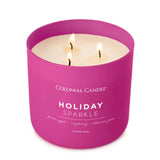 Holiday Sparkle Scented Jar Candle, Soy Blend Wax, 14.5oz