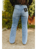 Light Stone Wash Square Back Pocket Trouser Jeans (31.5in)