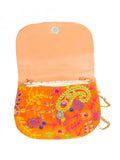 Orange Paisley Bag