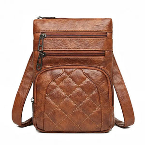 Retro Soft Leather Messenger BAG
