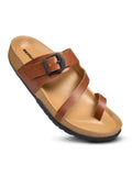 DART STRAP SLIDE SANDALS FOR WOMEN