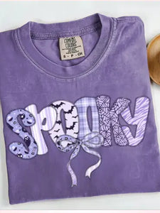 Spooky (Purple)- Real Glitter