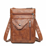 Retro Soft Leather Messenger BAG