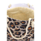 Leopard Beach Bag