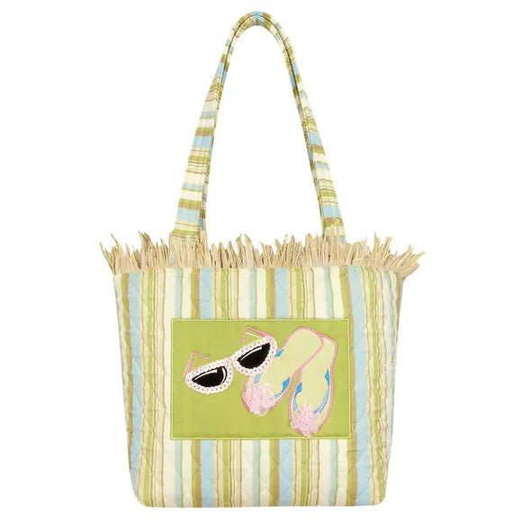 Flip Flops & Sunglasses Tote Bag 13