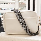 Sparkling Rhinestone Lattice Web Pattern Strap