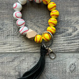 Silicone Beaded Keychain