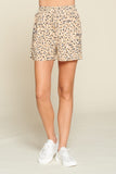 Animal Print Casual Shorts