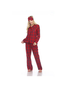 Christmas Gift Three Piece Pajama Set