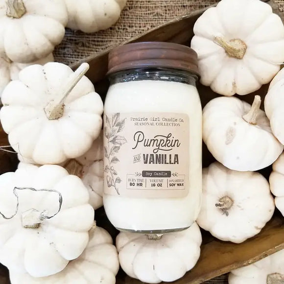 Pumpkin & Vanilla Candle