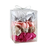 Gift Box Satin Hair Scrunchies 5 Pack