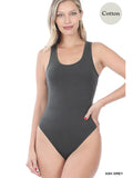 Racerback Bodysuit w/ Snap Closure