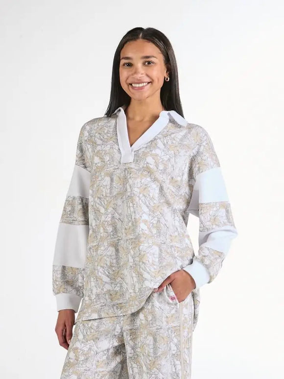 -POLO-CNTRST-CAMOWHT