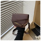 Trendy Color-Block Crossbody Bag For Women