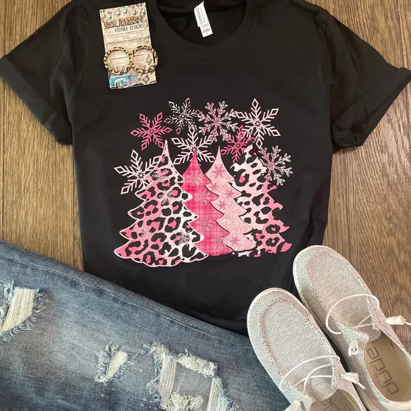 Pink Christmas Trees