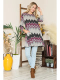 Plus Size Lightweight Sweater Tunic Dress