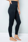 SOILD HIGH WAISTED TUMMY CONTROL LEGGINGS