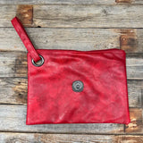 Clutch with Wrist Strap
