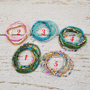 Multi Layered Boho Miyuke Bead Bracelet