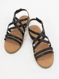 Hippie Strappy Flat Sandal