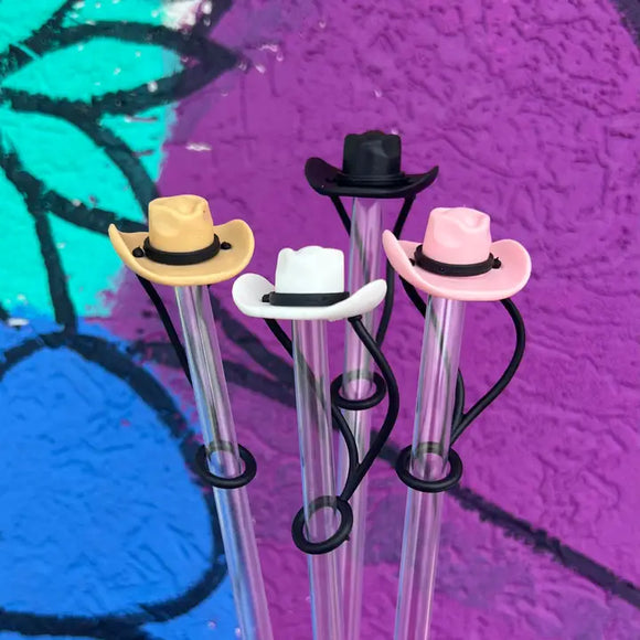 Cowboy/Cowgirl Hat Large Straw Toppers