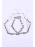 Fashion Rhinestone Hoops