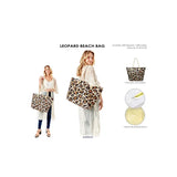 Leopard Beach Bag