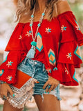 Women Bohemian Style BLOUSE