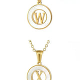 Alphabet Initial Letter  Pendant